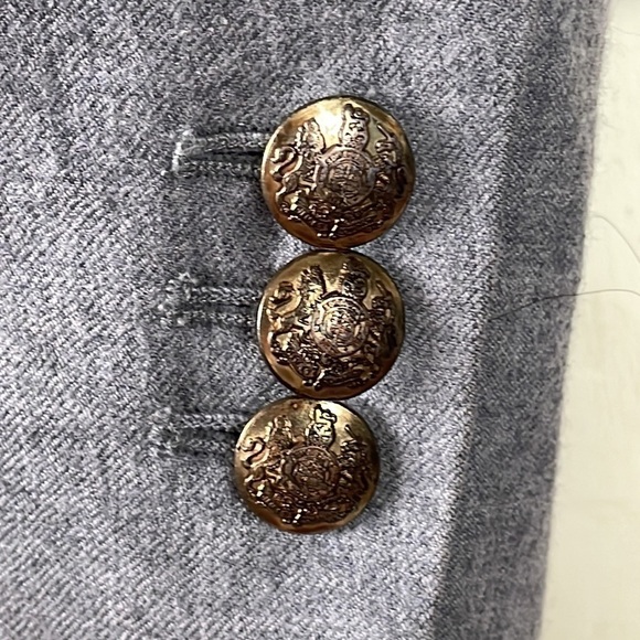 J Crew Schoolboy Blazer in Light Gray Wool Preppy Light Academia Sz 2 - Picture 14 of 14